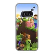Чохли для Nothing Phone 2a (Персонажі МайнКрафт) (Майн-крафт)