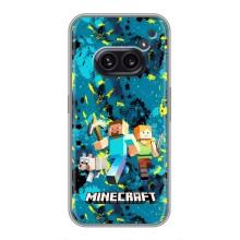 Чохли для Nothing Phone 2a (Персонажі МайнКрафт) (Майнкрафт)