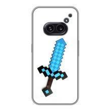 Чохли для Nothing Phone 2a (Персонажі МайнКрафт) (Меч)