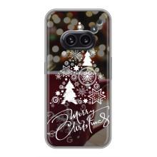 Рождественские Чехлы для Nothing Phone 2a (VPrint) (Елочка узорная)