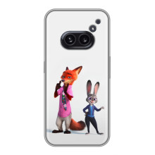 Силіконовий чохол з принтом Зоотрополіс для Nothing Phone 2a – Джуді і Нік