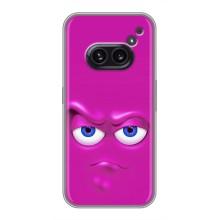 Силиконовые Чехлы (смешные стикеры) для Nothing Phone 2a – Хитрая мордочка