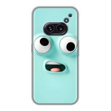 Силиконовые Чехлы (смешные стикеры) для Nothing Phone 2a – мордочка