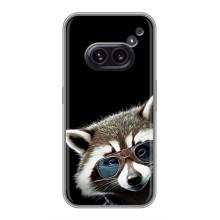 Силиконовый Чехол с Енотами на Nothing Phone 2a – Стильный Енот