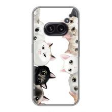 Силіконовий чохол з котиком для Nothing Phone 2a – Коти