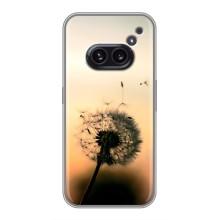 Силиконовый Чехол с одуванчиками на Nothing Phone 2a – Роздумаханый одуванчик