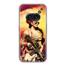 ЗСУ Чехлы (TPU) для Nothing Phone 2a – Женщина солдат
