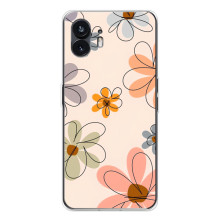 Чохол з квітковим принтом на Фон 3 – Кольорові квіти