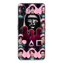 Чехол Гра в кальмара для Nothing Phone 3 – Персонажи игры кальмара