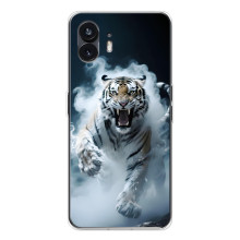 Чехол с картинкой «Хищники» для Nothing Phone 3 – Тигр