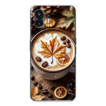 Чехол с уникальным дизайном «Осень с кофе» для Nothing Phone 3 – Пряный кофе