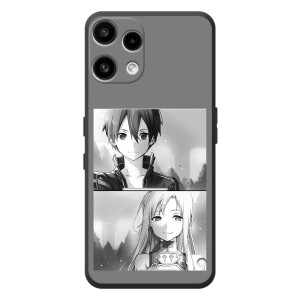 Чехол с персонажами АНИМЕ на Nothing Phone (3a) Lite – Кирито-Асуна