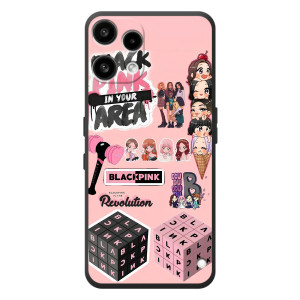 Чехлы с картинкой для Nothing Phone (3a) Lite – BLACK PINK коллаж
