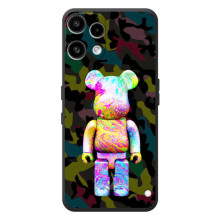 Чехлы для Nothing Phone (3a) Lite - Bearbrick Louis Vuitton (PREMIUMPrint) (Яркий Bearbrick)