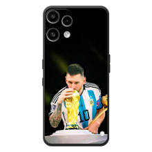 Чехлы для Nothing Phone (3a) Lite (Leo чемпион) (AlphaPrint) – Кубок Месси