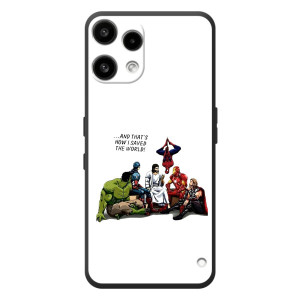 Чехлы для Nothing Phone (3a) Lite (Для Христиан) (Иисус супергерой)