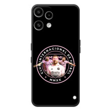 Чехлы для Ничего Телефон (3а) Лайт 
 - Лео Месси Маями (Месси в лого)