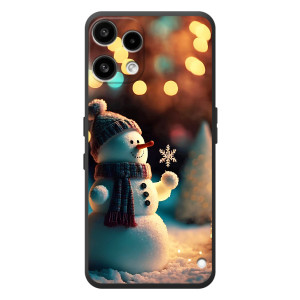 Чехлы на Новый Год Nothing Phone (3a) Lite – Снеговик праздничный