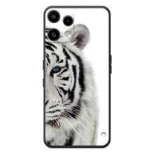 Чехлы с картинками животных Nothing Phone (3a) Lite (Белый Тигр)