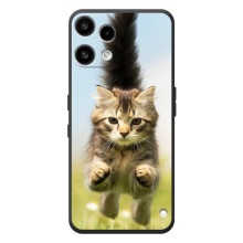 Чехлы с Котиками для Nothing Phone (3a) Lite (VPrint) (Прыжок кота)