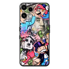 Чехлы с крутыми принтами для Nothing Phone (3a) Lite - (PREMIUMPrint) (Monopoly man)