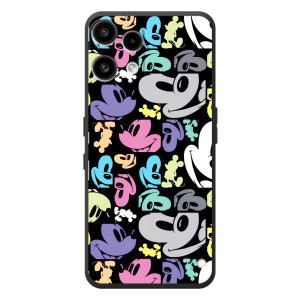Чехлы с принтом Микки Маус на Nothing Phone (3a) Lite (Цветной Микки Маус)