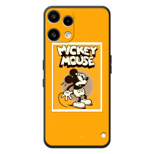 Чехлы с принтом Микки Маус на Nothing Phone (3a) Lite (Испуганный Микки)