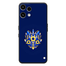 Чехлы для Nothing Phone (3a) Lite  Укр. Символика (AlphaPrint) – Цветочный Герб