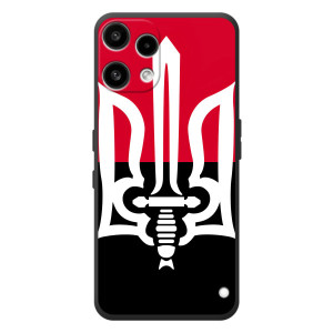 Чехлы УПА (Красно-Чёрный) на Nothing Phone (3a) Lite – Герб Украины
