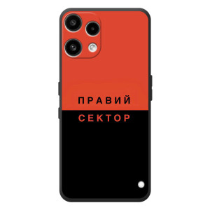 Чехлы УПА (Красно-Чёрный) на Nothing Phone (3a) Lite – Правый Серктор