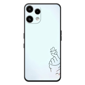 Чехлы (Знак сердечка) на Nothing Phone (3a) Lite – Сердце на голубом