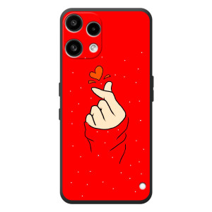 Чехлы (Знак сердечка) на Nothing Phone (3a) Lite – Сердце на красном