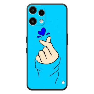 Чехлы (Знак сердечка) на Nothing Phone (3a) Lite – Сердце на синем