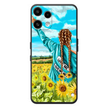 Чехол для Патриота Украины Nothing Phone (3a) Lite - (AlphaPrint) (Украиночка)