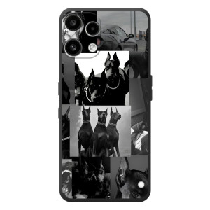 Чехол ДОБЕРМАН для Nothing Phone (3a) Lite – Коллаж Доберман