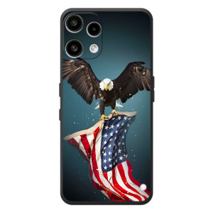 Чехол Флаг USA для Nothing Phone (3a) Lite – Орел и флаг