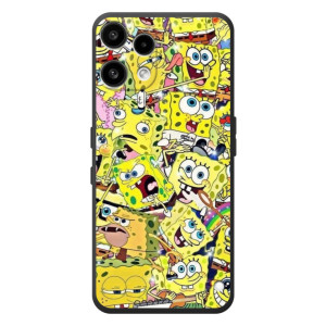 Чехол Губка Боб для Ничего Телефон (3а) Лайт 
 (Эмоции Спанч Боба)