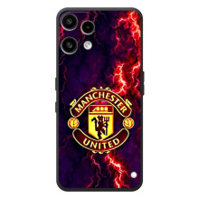 Чехол Манчестер Юнайтед для Ничего Телефон (3а) Лайт 
 (AlphaPrint) – огненный Манчестер