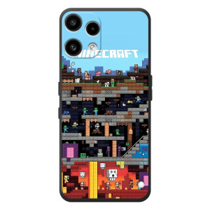Чехол Майнкрафт на Nothing Phone (3a) Lite (AlphaPrint) Minecraft