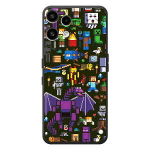 Чехол Майнкрафт на Nothing Phone (3a) Lite (AlphaPrint) Minecraft