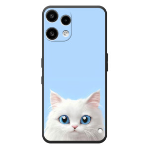 Чехол на тематику: Коты для Nothing Phone (3a) Lite – Белый кот
