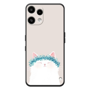 Чехол на тематику: Коты для Nothing Phone (3a) Lite – Белый котик
