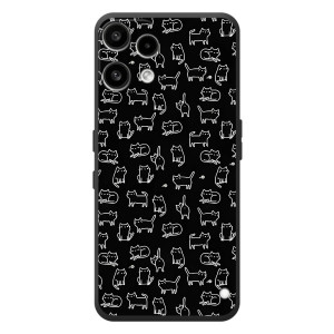 Чехол на тематику: Коты для Nothing Phone (3a) Lite – Котики на черном