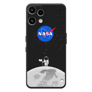 Силиконовый бампер с принтом "Наса" на Nothing Phone (3a) Lite – Космонавт NASA