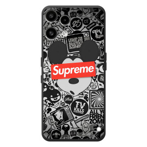 Чехол с Брендами одежды на 

Но́THING Телефон (3а) Лайт 
 – Supreme Маус