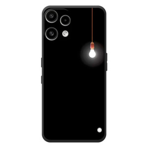Чохол з картинками на чорному фоні для Nothing Phone (3a) Lite – Лампочка