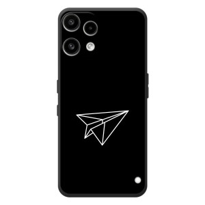 Чохол з картинками на чорному фоні для Nothing Phone (3a) Lite – Літак