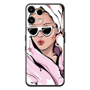 Чехол с картинкой Модные Девчонки Nothing Phone (3a) Lite – Девушка в халате