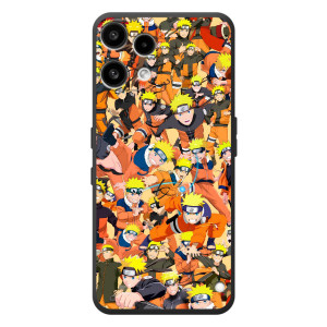 Чехлы с принтом Наруто на Nothing Phone (3a) Lite – Коллаж Наруто