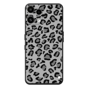 Чехол с леопардовым принтом на Nothing Phone (3a) Lite – Темный леопрад